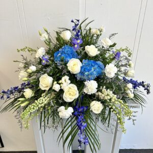 Casket Spray Big Blue