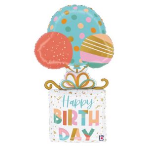 Happy Birthday Package Balloon