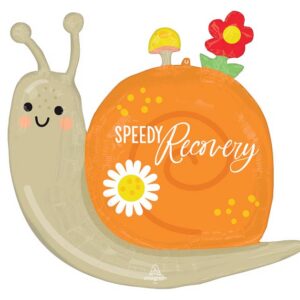 Speedy Recovery Snail Balloon